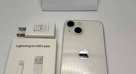 Good
													Apple iPhone 13 Mini - Unlocked, Starlight, 128 GB, A2481, photo 6 of 6