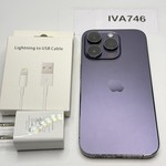 Good Apple iPhone 14 Pro - Unlocked, 128 GB, Purple, A2650