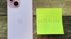 Good
													Apple iPhone 15 - Unlocked, Pink, 256 GB, A2846, photo 1 of 7