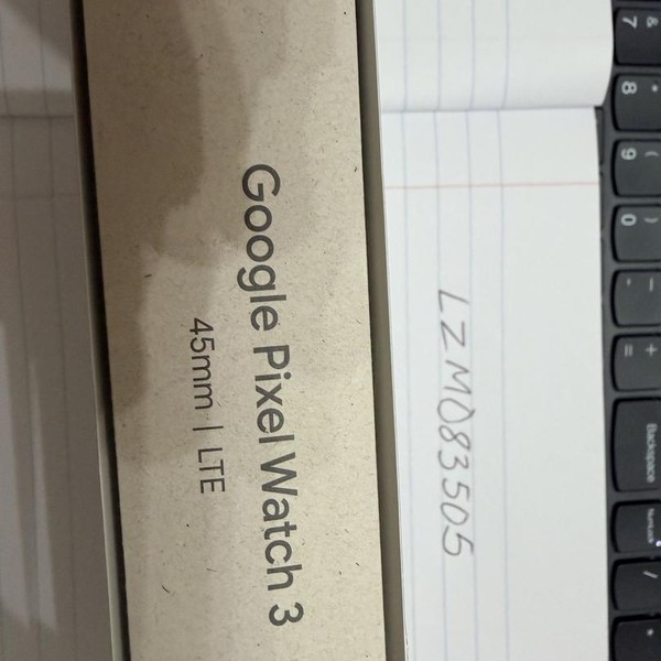 Google Pixel Watch 3 - Unlocked, Black, 45mm, LTE