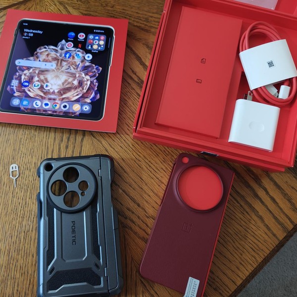 OnePlus Open - Unlocked, 1 TB, Red, 16 GB, Apex Edition