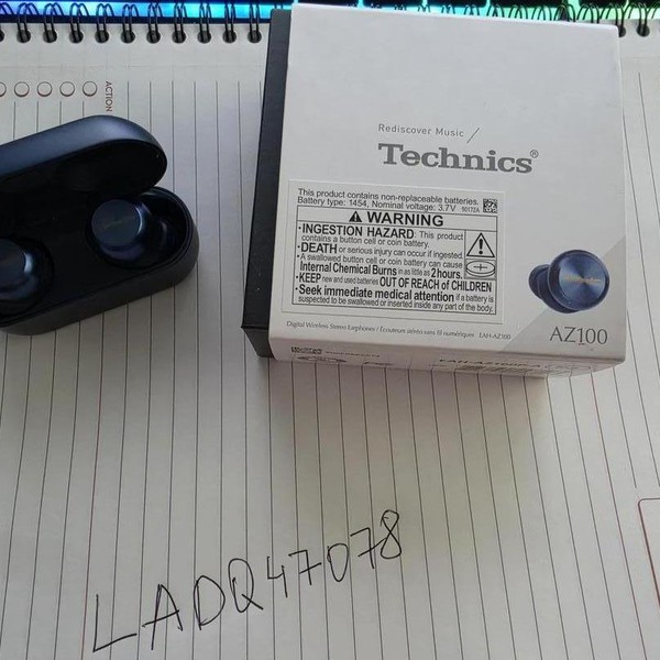 Technics AZ100 Hi-Fi Wireless Earbuds - Blue