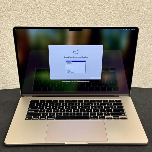MacBook Air 2023 (M2) - 15 inch - 256 GB, Starlight, 8 GB, Apple M2
