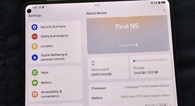 Mint
													Oppo Find N5 - Unlocked Non-US, Cosmic Black, 512 GB, 16 GB, photo 4 of 15