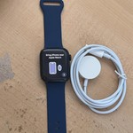 Fair Apple Watch Series 7 41mm - Unlocked, Blue, A2475 - Cellular, Aluminum