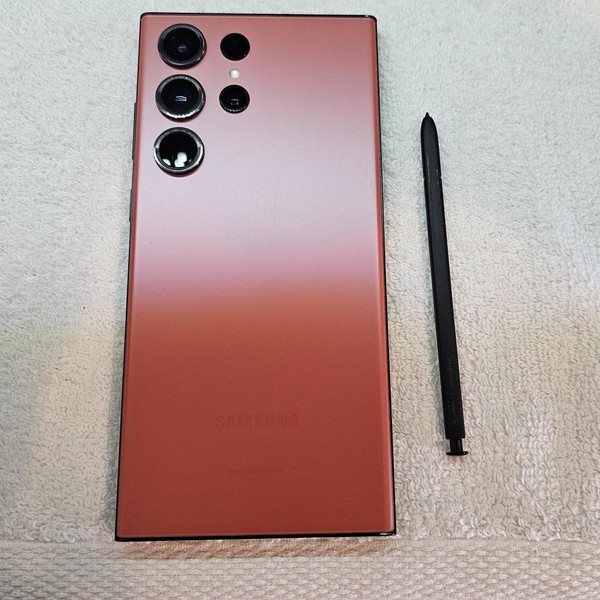 Samsung Galaxy S23 Ultra - Unlocked, 256 GB, Red, 8 GB, SM-S918U1