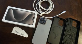 Good
													Apple iPhone 15 Pro Max - Unlocked, Natural, 512 GB, A2849, photo 2 of 5