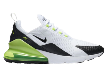 Nike Air Max 270 White Black Volt for sale