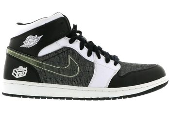 Jordan 1 Retro Father's Day Black White for sale