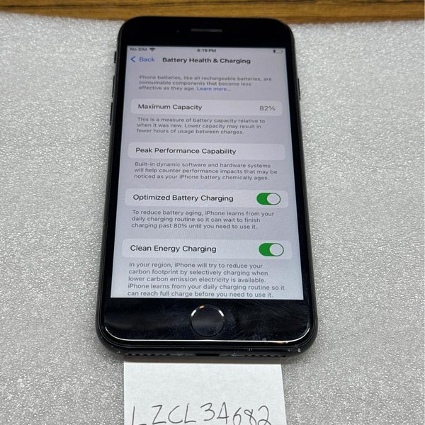 Apple iPhone SE 2nd Gen 2020 - Unlocked, Black, 256 GB, A2275