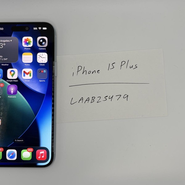 Apple iPhone 15 Plus - Unlocked, 256 GB, Blue, A2847