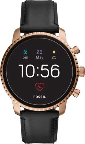 Fossil Gen 4 Q Explorist HR - Silver