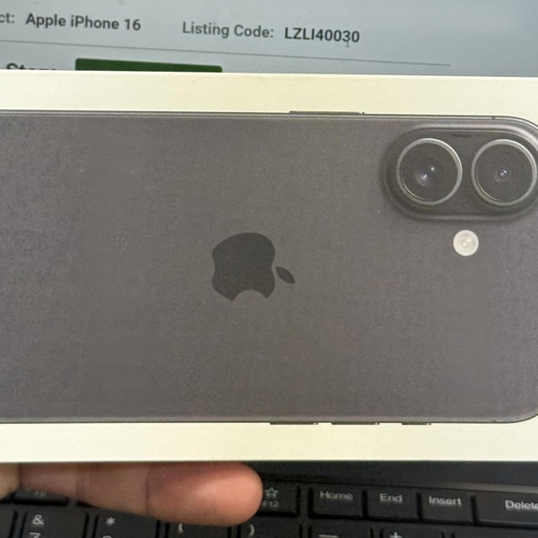 Apple iPhone 16 - Verizon, 128 GB, Black, A3081