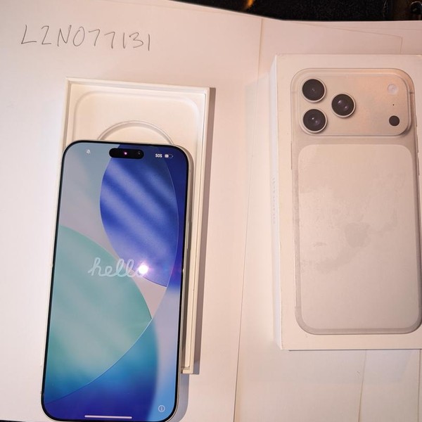 Apple iPhone 17 Pro Max - Verizon, 256 GB, Silver, A3257