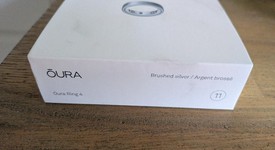 New
													Oura Ring Gen 4 - Brushed Silver, Size 11, photo 2 of 3