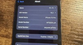 Good
													Apple iPhone 15 Pro - Unlocked, Blue, 128 GB, A2848, photo 3 of 10