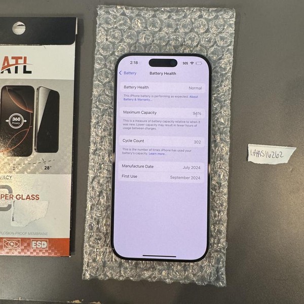 Apple iPhone 16 Pro - Unlocked, 256 GB, Desert, A3083