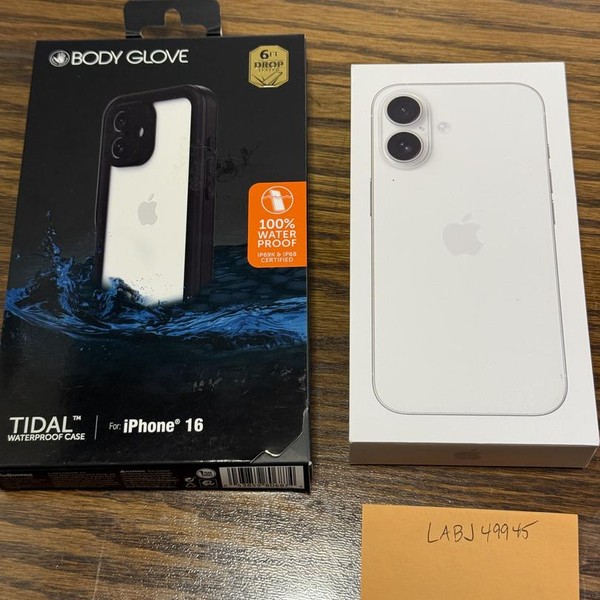 Apple iPhone 16 - Verizon, 128 GB, White, A3081