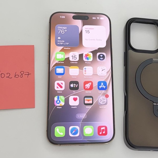 Apple iPhone 16 Pro Max - Unlocked, 512 GB, Desert, A3084
