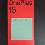 New OnePlus 15 - Unlocked, Infinite Black, 512 GB, 16 GB