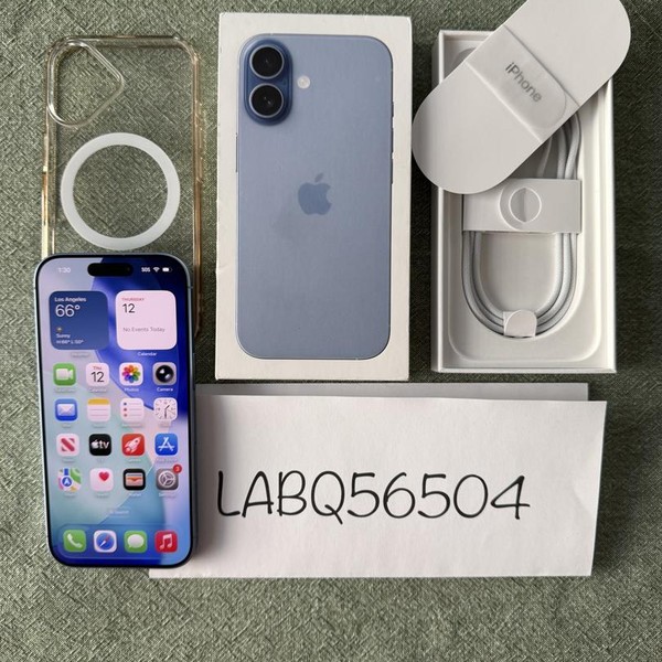 Apple iPhone 17 - Unlocked, 256 GB, Mist Blue, A3258