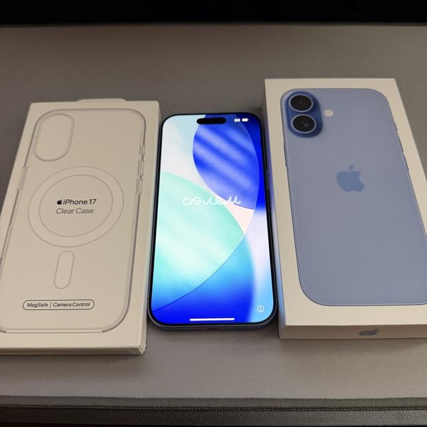 Apple iPhone 17 - Unlocked, 256 GB, Mist Blue, A3258