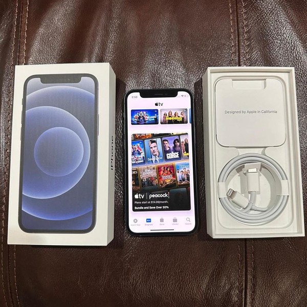 Apple iPhone 12 Mini - Unlocked, 64 GB, Black, A2176