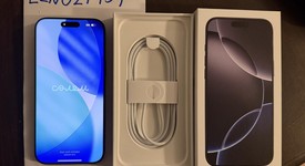 Good
													Apple iPhone 16 Pro Max - Verizon, Black, 256 GB, A3084, photo 1 of 7