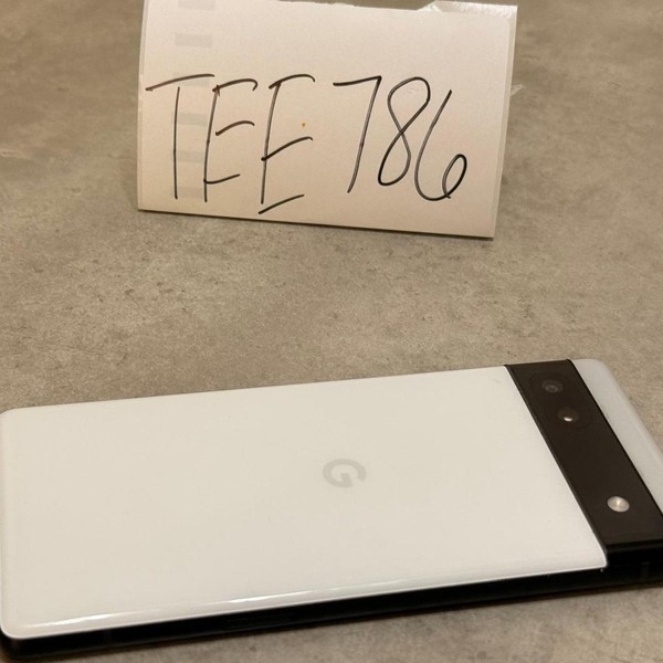 Google Pixel 6a - Unlocked, 128 GB, Chalk, 6 GB, GX7AS