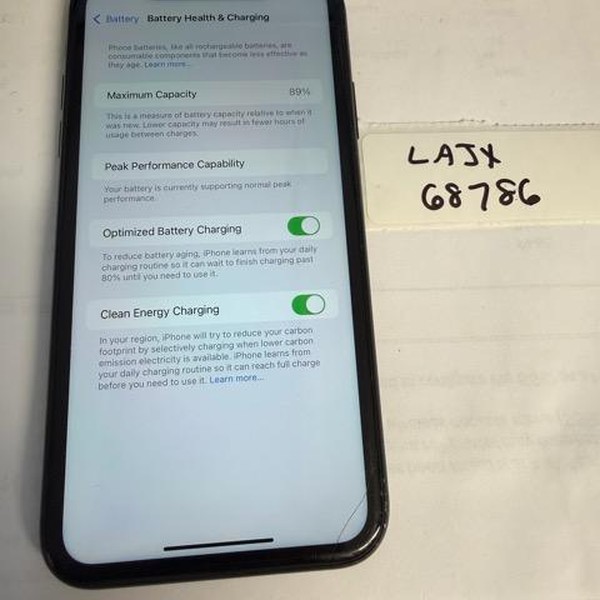 Apple iPhone Xr - Unlocked, 64 GB, Black, A1984