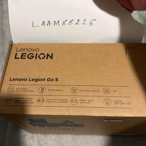 Lenovo Legion Go S - Z1 Extreme, Black, 1 TB, 32 GB