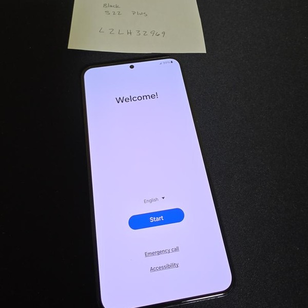 Samsung Galaxy S22 Plus - Unlocked, 128 GB, Black, 8 GB, SM-S906U1