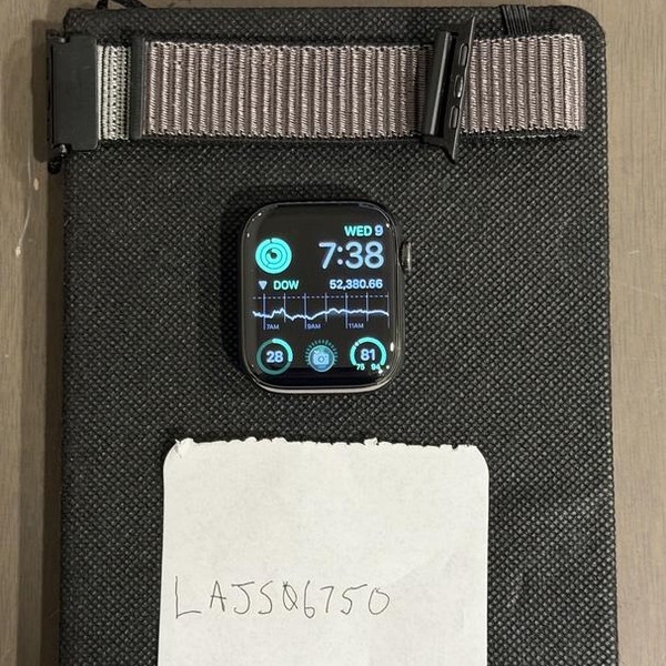 Apple Watch Series 7 45mm - Unlocked, Graphite, A2477 - Cellular, Stainless