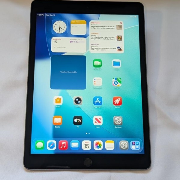 Apple iPad (9th Gen) - Unlocked, 64 GB, Gray, A2603