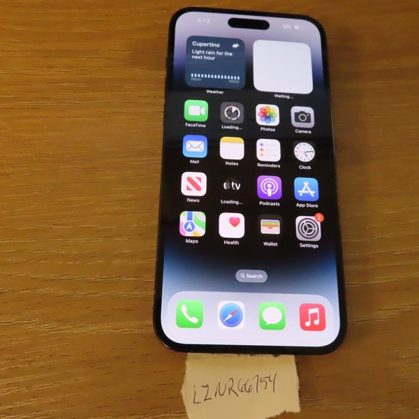 Apple iPhone 14 Pro Max - Unlocked, 128 GB, Black, A2651