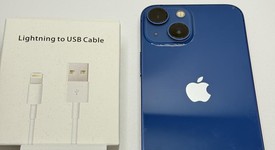 Good
													Apple iPhone 13 Mini - Unlocked, Blue, 128 GB, A2481, photo 4 of 4