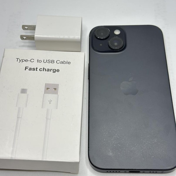 Apple iPhone 15 - Unlocked, 128 GB, Black, A2846