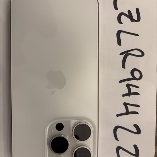 Apple iPhone 15 Pro - Unlocked, 128 GB, White, A2848