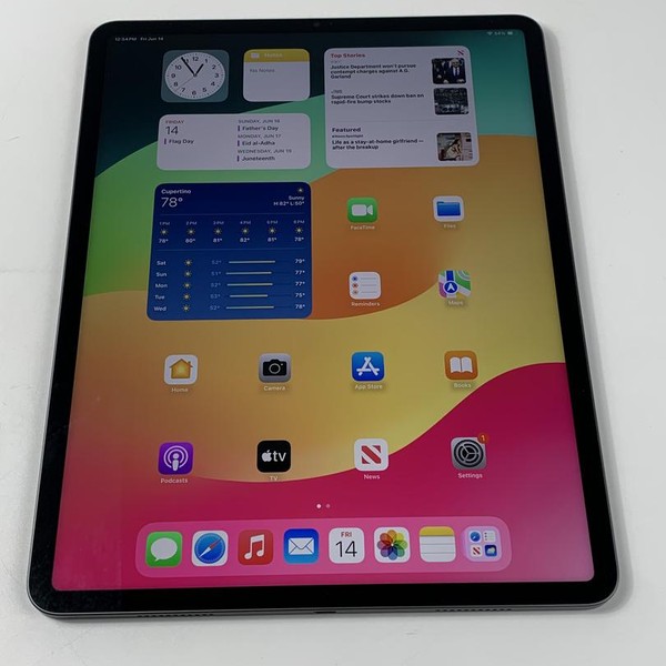 Apple iPad Pro 12.9 inch 5th Gen 2021 - Unlocked, 128 GB, Gray