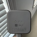 Mint Oura Ring Gen 4 - Silver, Size 7