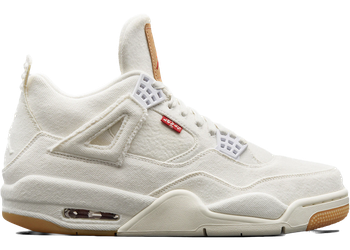 Jordan 4 Retro Levi's White (Levi's Tag) for sale