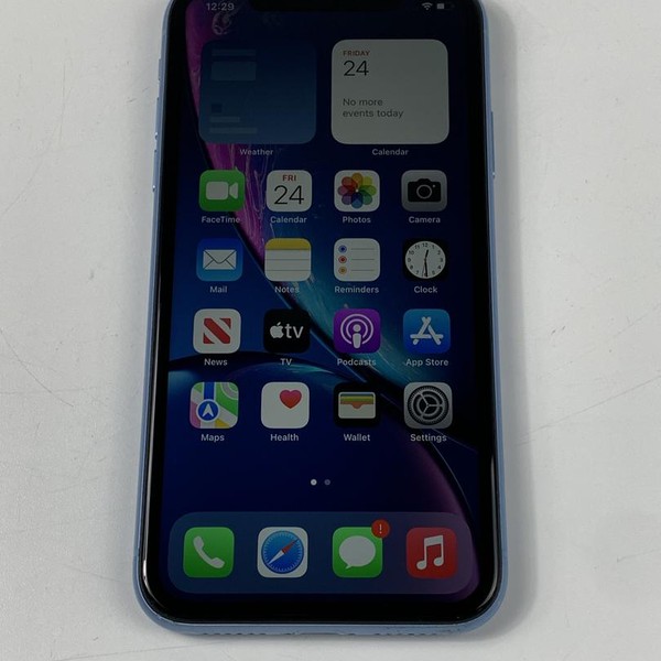 Apple iPhone Xr - Unlocked, 128 GB, Blue, A1984