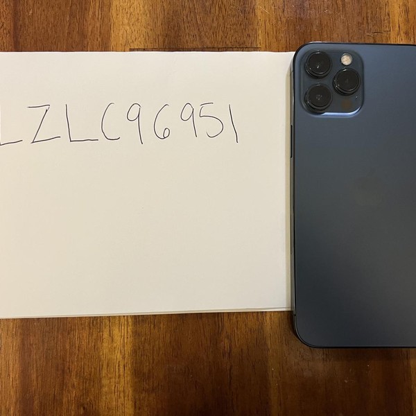 Apple iPhone 12 Pro Max - Unlocked, 128 GB, Pacific Blue, A2342