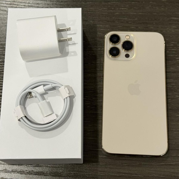Apple iPhone 13 Pro Max - Unlocked, 256 GB, Gold, A2484