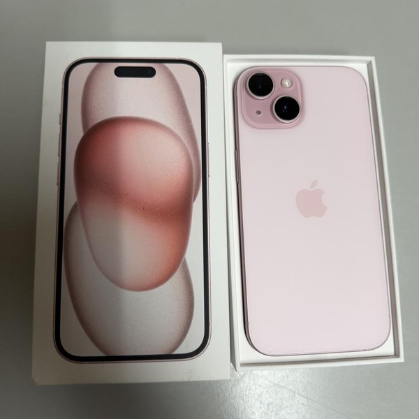 Apple iPhone 15 - Unlocked, 128 GB, Pink, A2846