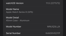 Good
													Apple Watch Series 8 45mm - Starlight, A2771 - GPS, Aluminum, photo 2 of 8