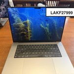 Good MacBook Pro 2021 - 16 inch - 1 TB, Gray, 32 GB, Apple M1 Max