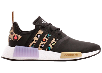adidas NMD R1 Black Purple Leopard (Women's) for sale