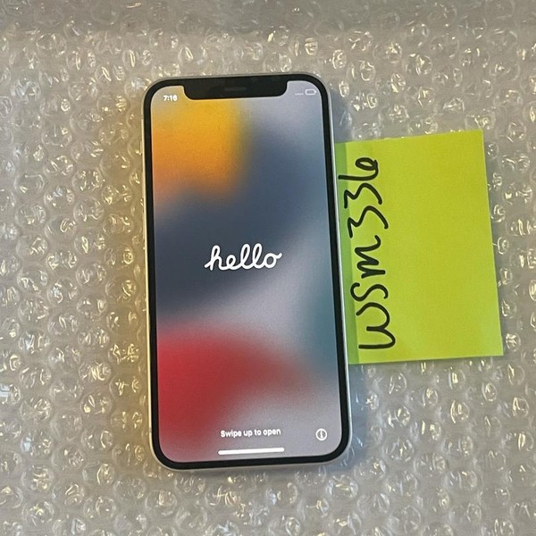 Apple iPhone 12 - Unlocked, 128 GB, White, A2172