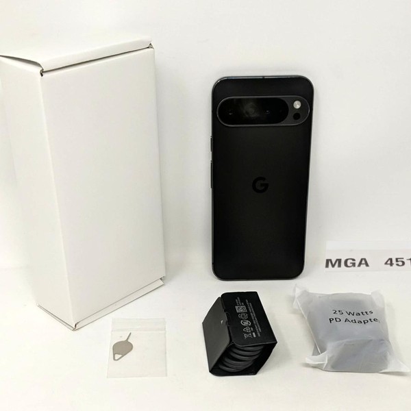 Google Pixel 9 Pro XL - Unlocked, 256 GB, Obsidian, 16 GB, GGX8B